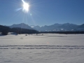 Winter Blick auf Niederau